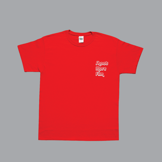 Shoot More Film T-Shirt (Red)